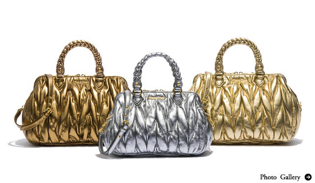 MIU MIU|メダルカラーのロンドン限定スペシャルエディションが登場