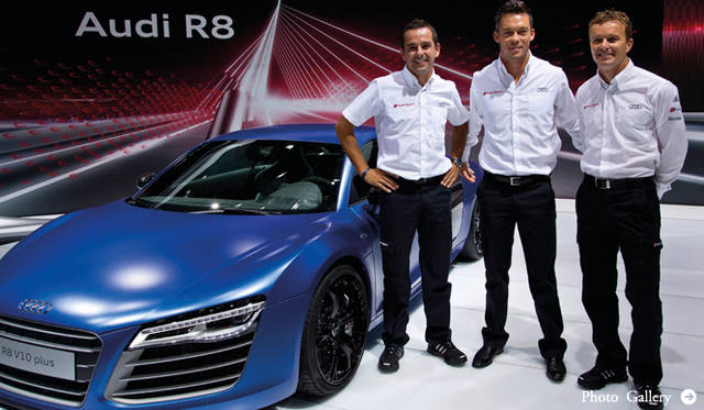 アウディR8が進化してモスクワモーターショーに登場|Audi