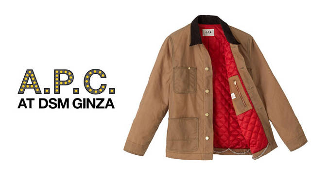 A.P.C.|「DOVER STREET MARKET GINZA COMME des GARÇONS」に出店