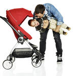 Stokke|チャイルドシートが取りつけ可能なストッケのベビーカー