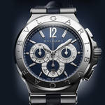 BVLGARI|海のように深いブルーとホワイトのインダイヤル