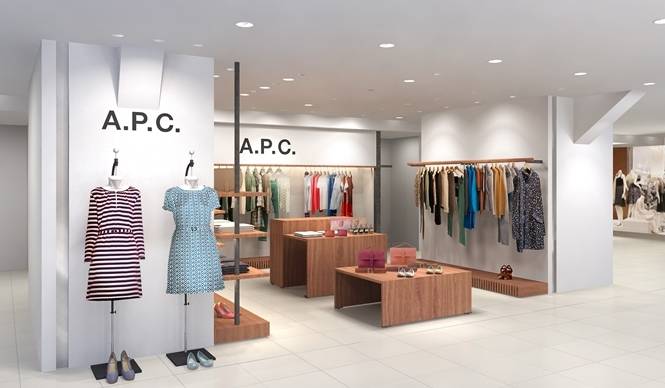 A.P.C.|ウィメンズのニューショップが松屋銀座にオープン