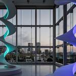 ART|エスパス ルイ・ヴィトン東京で森万里子『Infinite Renew』展