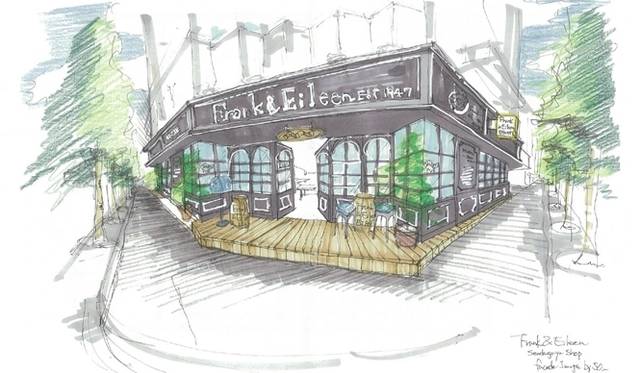 Frank&Eileen|世界初旗艦店を千駄ヶ谷にオープン