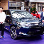 「紫」でつながる創作への想い|Toyota Harrier