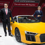 アウディ、「R8スパイダー」をワールドプレミア|Audi