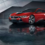 スポーティなPHV「i8」をレッドで彩った特別限定モデル|BMW