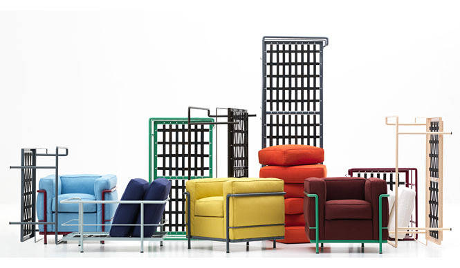 Cassina ixc.｜ル・コルビュジエの名作に「LCカラーフレーム