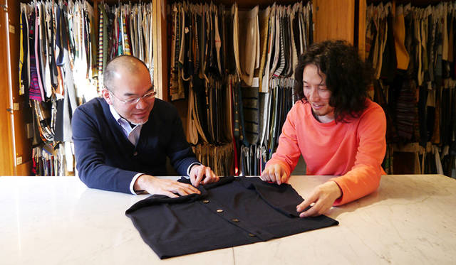 AMAIL（アマイル）の「Cut band petit knit（ニット/セーター