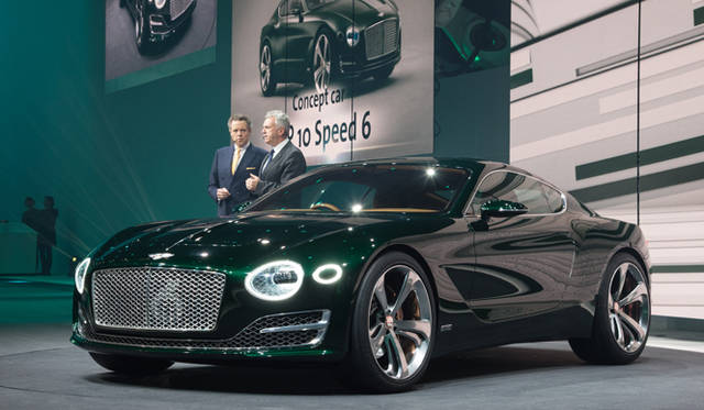 ベントレー、コンセプトカー「EXP 10 スピード6」を発表