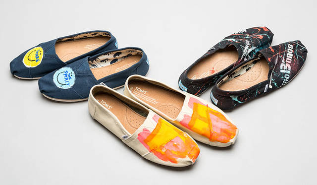 3人の日本人アーティストの作品を用いた Tomsのシューズを発売 Isetan Men S ギャラリー Web Magazine Openers ウェブマガジン オウプナーズ
