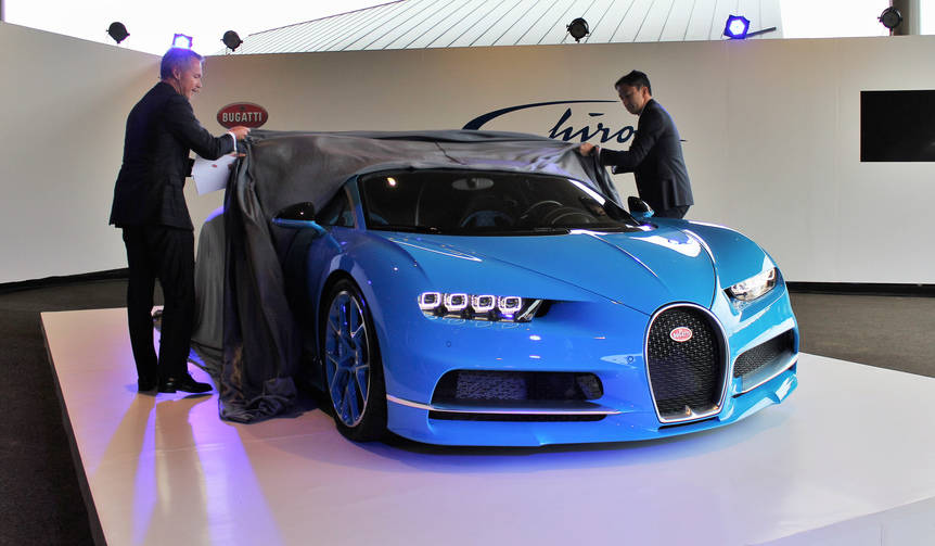 【希少レア】BUGATTI ブガッティマネークリップ オシャレ♪コレクション RASTAR 1/24 ブガッティ ディーヴォ グレー