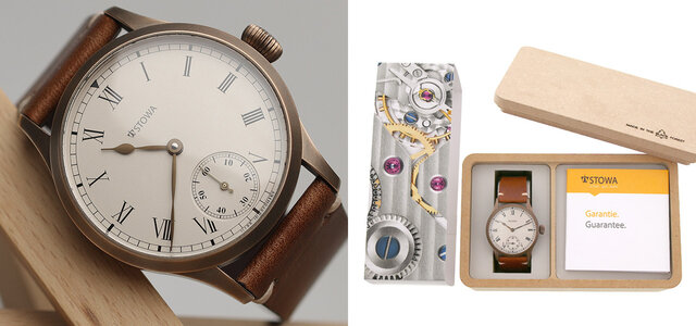 Stowa Marine Original 手巻 青針 スワンネック 箱ギャラ付 Stowa Marine Original 手巻 青針 スワンネック 箱ギャラ付
