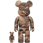 東京国立博物館 BE@RBRICK 雪舟 国宝「秋冬山水図(冬景図)」100% & 400%|MEDICOM TOY
