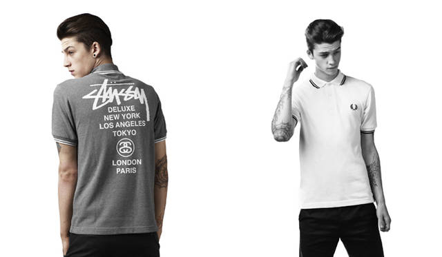 FRED PERRY×STUSSYDELUXE ダブルネーム ポロシャツ 激レア FRED PERRY×STUSSYDELUXE ダブルネーム ポロシャツ 激レア 楽天