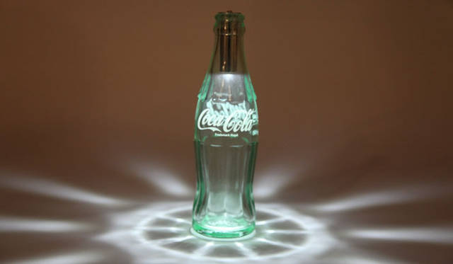 B20 1920's コカコーラ コンツァーボトル ライトグリーン 瓶 100