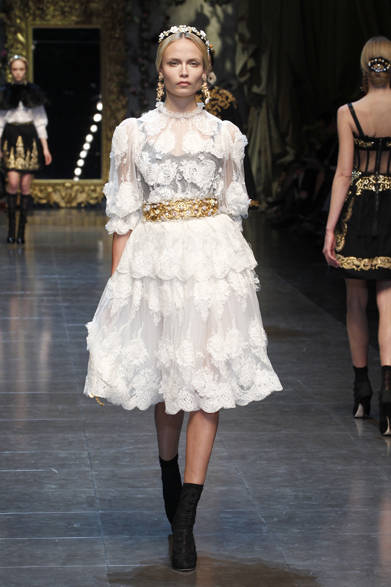 008__ON_0068 <strong>DOLCE&GABBANA|ドルチェ&ガッバーナ</strong> 2012-13年秋冬コレクション速報