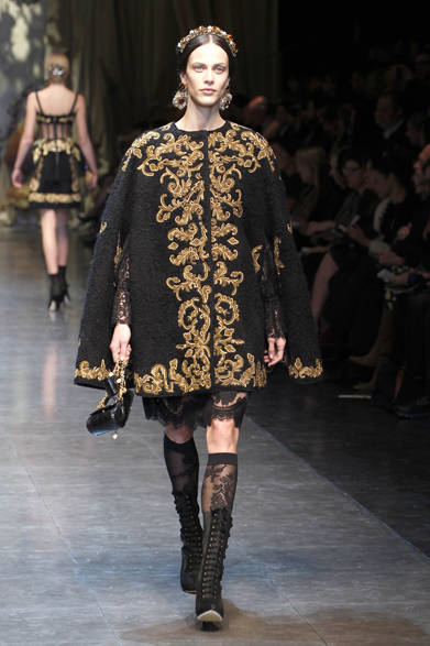 009__ON_0075 <strong>DOLCE&GABBANA|ドルチェ&ガッバーナ</strong> 2012-13年秋冬コレクション速報