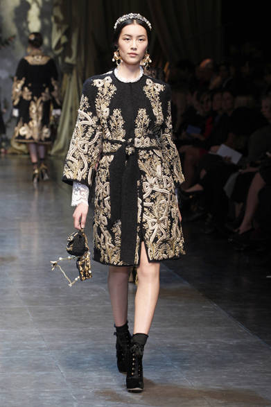 014__ON_0115 <strong>DOLCE&GABBANA|ドルチェ&ガッバーナ</strong> 2012-13年秋冬コレクション速報