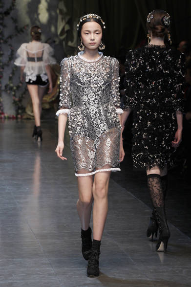 022__ON_0170 <strong>DOLCE&GABBANA|ドルチェ&ガッバーナ</strong> 2012-13年秋冬コレクション速報