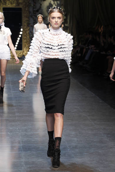 023__ON_0180 <strong>DOLCE&GABBANA|ドルチェ&ガッバーナ</strong> 2012-13年秋冬コレクション速報