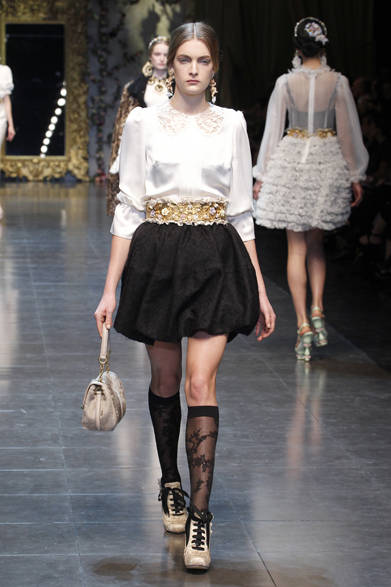 027__ON_0211 <strong>DOLCE&GABBANA|ドルチェ&ガッバーナ</strong> 2012-13年秋冬コレクション速報