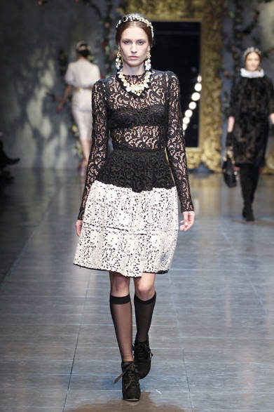 033__ON_0258 <strong>DOLCE&GABBANA|ドルチェ&ガッバーナ</strong> 2012-13年秋冬コレクション速報