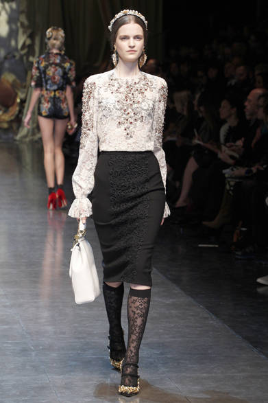 045__ON_0354 <strong>DOLCE&GABBANA|ドルチェ&ガッバーナ</strong> 2012-13年秋冬コレクション速報