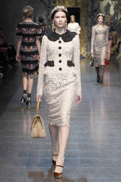 046__ON_0362 <strong>DOLCE&GABBANA|ドルチェ&ガッバーナ</strong> 2012-13年秋冬コレクション速報