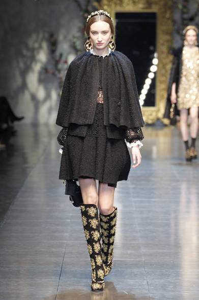 057__ON_0452 <strong>DOLCE&GABBANA|ドルチェ&ガッバーナ</strong> 2012-13年秋冬コレクション速報