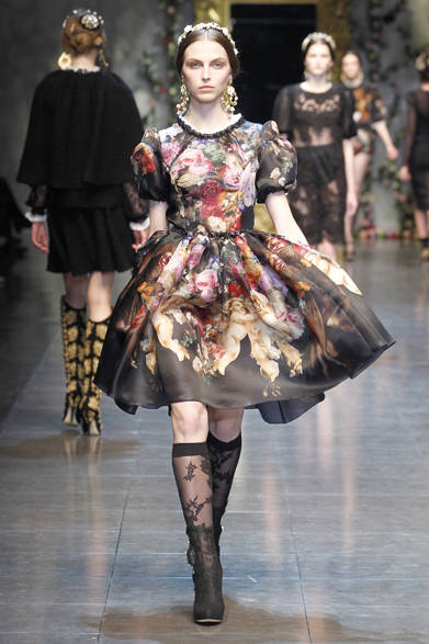 059__ON_0469 <strong>DOLCE&GABBANA|ドルチェ&ガッバーナ</strong> 2012-13年秋冬コレクション速報