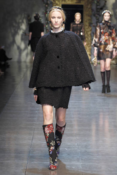 066__ON_0523 <strong>DOLCE&GABBANA|ドルチェ&ガッバーナ</strong> 2012-13年秋冬コレクション速報