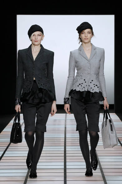 04-05 <strong>EMPORIO ARMANI|エンポリオ アルマーニ</strong> 2012-13年秋冬コレクション速報