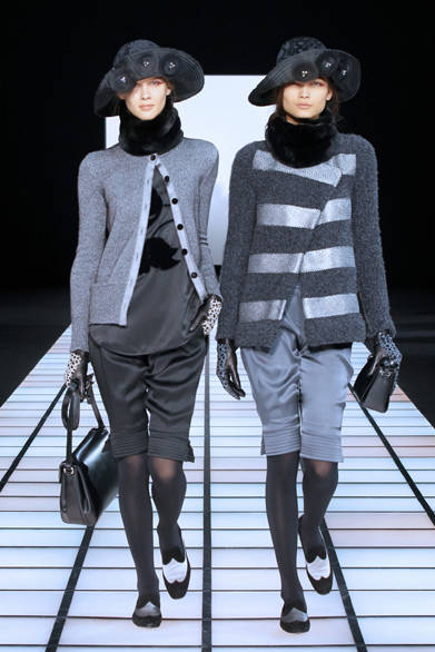 12-13 <strong>EMPORIO ARMANI|エンポリオ アルマーニ</strong> 2012-13年秋冬コレクション速報