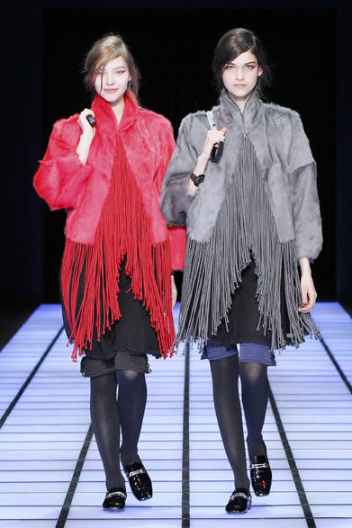 17-18 <strong>EMPORIO ARMANI|エンポリオ アルマーニ</strong> 2012-13年秋冬コレクション速報
