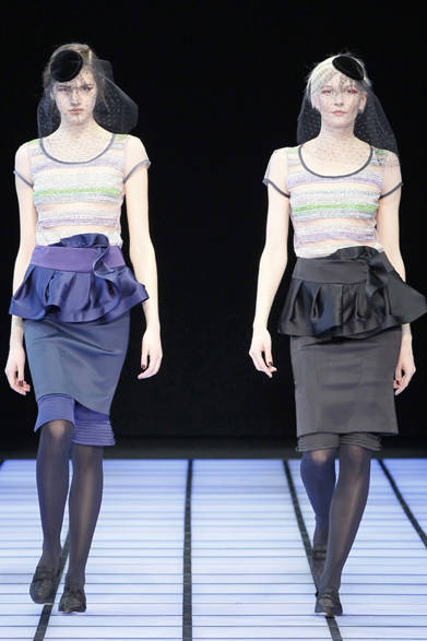88-89 <strong>EMPORIO ARMANI|エンポリオ アルマーニ</strong> 2012-13年秋冬コレクション速報