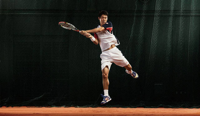 adidas｜錦織 圭選手の勝負靴「adizero feather II AC