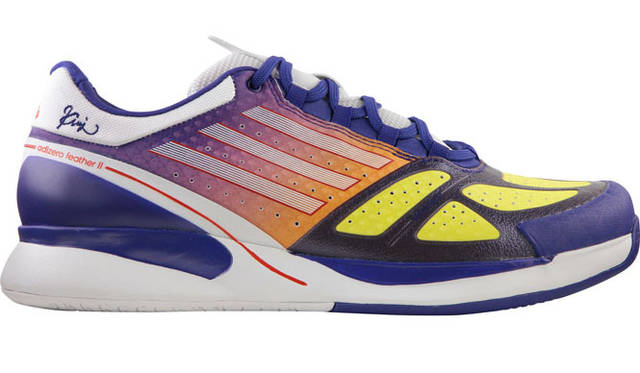 新品未使用　錦織圭　直筆サイン　アディダス　テニスシューズ　アディゼロ　フェザー 新品未使用 錦織圭 直筆サイン アディダス テニスシューズ