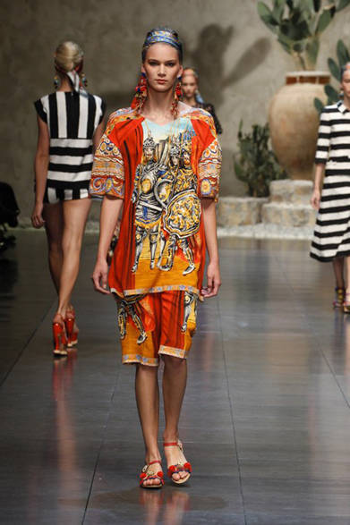 09_dolceandgabbana 2013年春夏コレクション