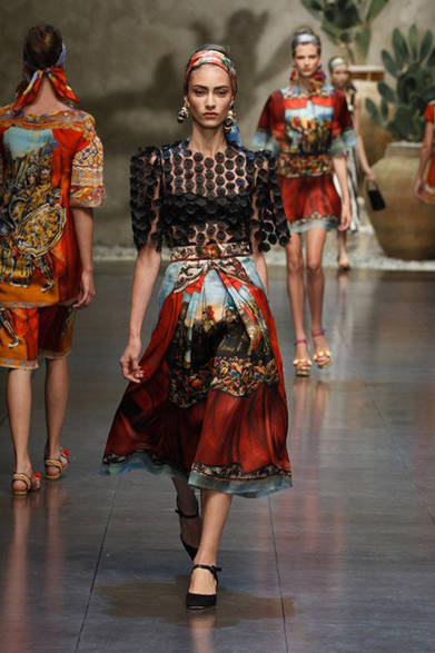 11_dolceandgabbana 2013年春夏コレクション