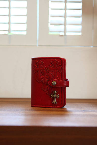 クロムハーツ アジェンダ NOTEPAD レッド Chrome Hearts CHROME HEARTS｜クロムハーツのミニアジェンダは、新色の赤がお