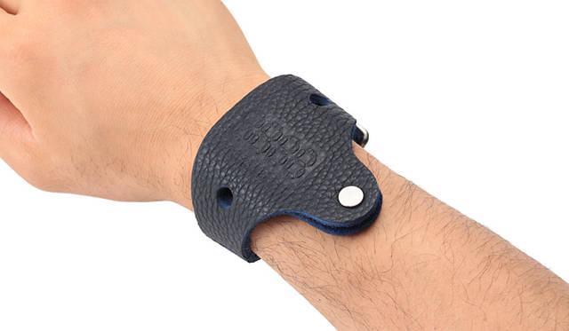 JAM HOME MADE ブラック ジャムホームメイド レザーブレスレット