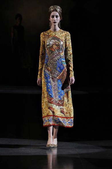 dolce_and_gabbana_03 <strong>DOLCE & GABBANA|ドルチェ&ガッバーナ</strong> <a href="/article/16845" class="link12lh15blue">2013年秋冬コレクション</a>