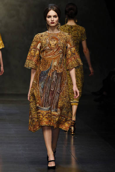dolce_and_gabbana_06 <strong>DOLCE & GABBANA|ドルチェ&ガッバーナ</strong> <a href="/article/16845" class="link12lh15blue">2013年秋冬コレクション</a>