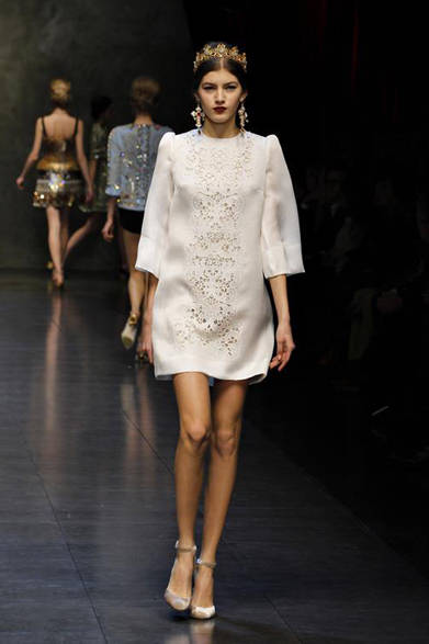 dolce_and_gabbana_42 <strong>DOLCE & GABBANA|ドルチェ&ガッバーナ</strong> <a href="/article/16845" class="link12lh15blue">2013年秋冬コレクション</a>