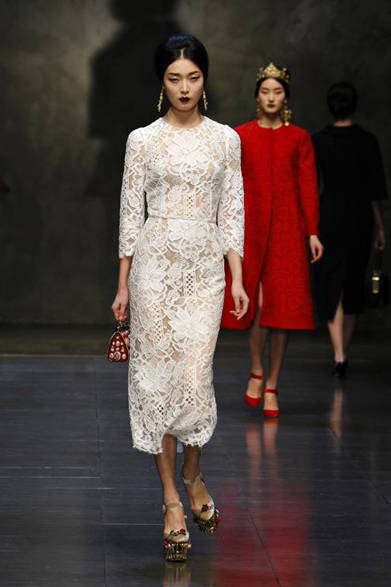 dolce_and_gabbana_53 <strong>DOLCE & GABBANA|ドルチェ&ガッバーナ</strong> <a href="/article/16845" class="link12lh15blue">2013年秋冬コレクション</a>