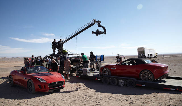 リドリー・スコット監督のフィルム撮影風景