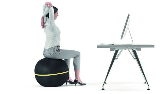 テクノジム アクティブシッティング バランスボールチェア 55cm