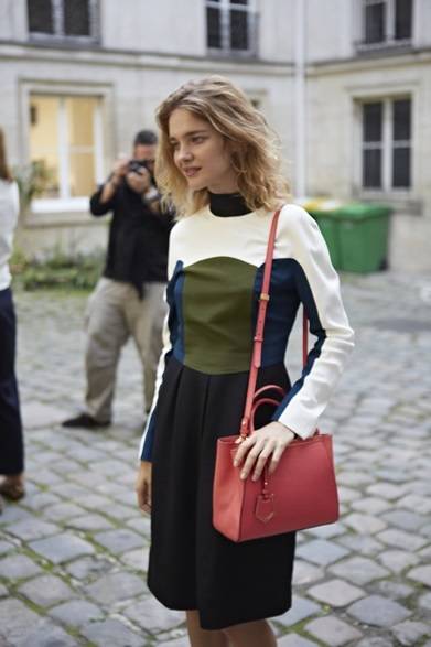 natalie <strong>2014年春夏コレクション会場スナップ</strong> Natalia Vodianova|ナタリア・ヴォディアノヴァ(ファッションウィークにて・パリ)