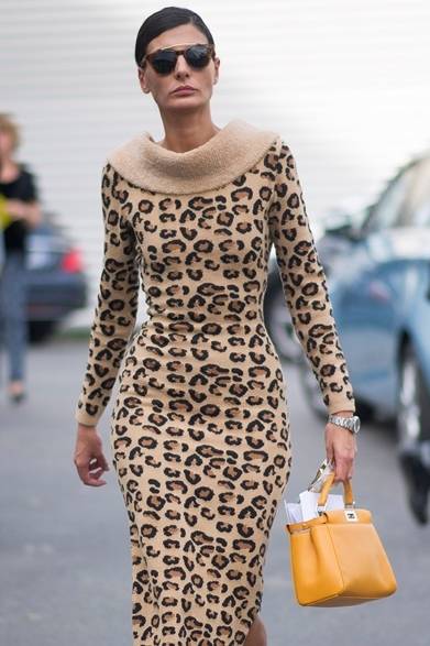 giovanna <strong>2014年春夏コレクション会場スナップ</strong> Giovanna Battaglia|ジョバンナ・バッタリア(ファッションウィークにて・パリ)
